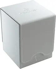 Gamegenic Convertible Squire Deck Box Holds 100 Sleeves, White