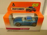 1997 MATCHBOX SUPERFAST #69 BLUE '97 CORVETTE NEW IN BOX