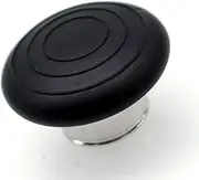 Deal4GO 1 Pack Replacement Wide Dome Thumbstick for Xbox One Elite 2 Controller Convex Dome Thumb Stick Black