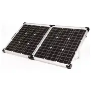 Go Power 82729 Portable Solar Kit 90W 10 Amp Rigid Solar Panel w/ Mounting Hard