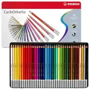 STABILO CarbOthello Chalk Pastel Colour Pencils [Tin 36]