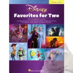 ❰跳跳譜❱「迪士尼 最愛珍藏曲二重奏小提琴譜」DISNEY FAVORITES FOR TWO •HL00382601