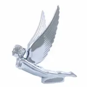 Hood Ornament Flying Goddess Chrome for Freightliner Kenworth Peterbilt Mack....