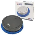 AU Home Mop Robot USB Rechargeable Dry and Wet Mopping for Hard Floor&Tile(Black