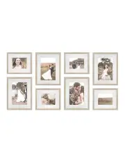 [Profile Australia] Australian Made Gallery Wall Set E (8 Frames) in Polar Birch
