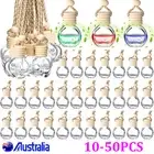 AU Car Hanging Diffuser Air Freshener Empty Perfume Mini Glass Bottle Container