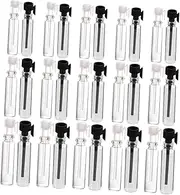 CALLARON 90Pcs Essential Oil Dropper Bottle Transparent Glass Dispenser for Aromatherapy DIY Crafts and Scientific Experiments Leak for Home Travel