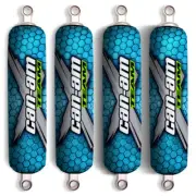 Cyan X Can Am Shock Covers BRP Commander Maverics DS 800 1000 (Set of 4) NEW