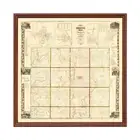 Old Map of Branch County, MI 1858 - Vintage Michigan Art
