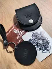 Customized Small Leather Pill Case Mini Medicine Holder Cute Daily Vitamins Box