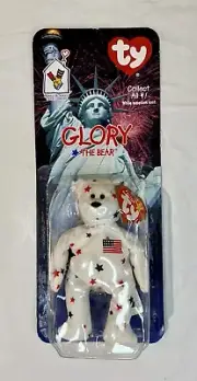 TY GLORY THE BEAR-1996 MCDONALDS TY BEANIE BABY WITH RARE ERRORS 1993 OAKBROOK