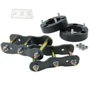 Front 3" Rear 2" Lift Kit Spacer Shackle For Mitsubishi Triton MQ MR 4WD 2015-ON