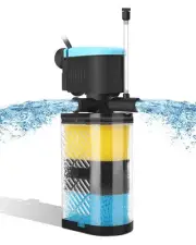 AquaMiracle Aquarium Filter 3-Stage in-Tank Filter Internal Fish Tank Filter ...