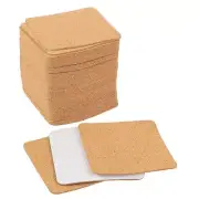 Self-Adhesive Cork Coasters,Cork Mats Cork Backing Sheets for Coasters and6574