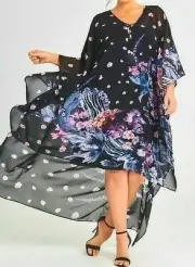 TS TAKING SHAPE plus size S - M / 18 Valentina High Low Kaftan dress NWT rrp$200
