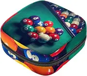 Period Bag,Sanitary Napkin Storage Bag,Billiards,Tampon Bag for Purse