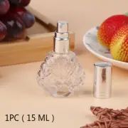 15ML Mini Empty Glass Bottle Spray Perfume Cologne Refillable Travel Organize~'l