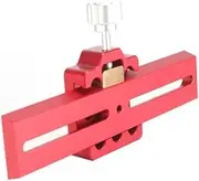 Groove Clamp for Astronomy Telescope 210mm Plate Clamp Vixen Saddle Mount Platform(Red Set)