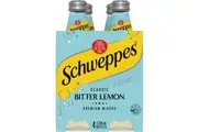 Schweppes Bitter Lemon Soft Drink Classic Mixers Multipack 300ml x 4 Pack