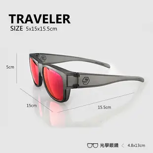PHOTOPLY TRAVELER 可套式 太陽眼鏡 (快速出貨) 墨鏡 眼鏡 套鏡太陽眼鏡