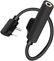 Headphone Converter to USB C | 2-in-1 USB Type C to Hi-Res 3.5mm AUX Audio | 2-in-1 USB C to AUX Mic Jack with Fast Charging for Stereo, Earphones,
