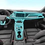 Car Navigation GPS Screen Protector Invisible Transparent Film TPU Interior Film，For Audi RS e-tron GT 2021-2023