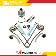 Timing Chain Kit Cam Phaser VCT Selenoid Water Pump Fit 05-10 Ford TRITON 4.6