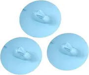 Cabilock 4pcs Silicone Sink Stopper Floor Drain Plug Bath Tub Stopper Sealing Sink Plug
