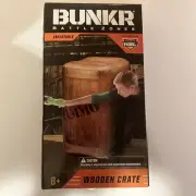 BUNKR Battle Zone Inflatable Wooden Crate Bunker New