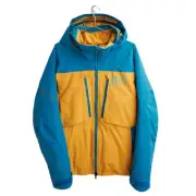 Burton AK Gore-Tex LZ Down Jacket Mens in Celestial Blue Wood Thrush - Size L -