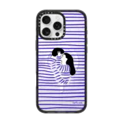 iPhone 16 Pro Max Impact Case MagSafe Compatible Love Stripe
