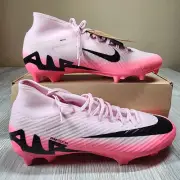 Nike Zoom Mercurial Superfly 9 Academy FG Pink Foam Men Size 11.5 New DJ5625-601