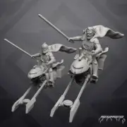 Wizard Lancer Commander Benji - SKULLFORGE | Legion compatible - 3D printed