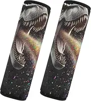 GAIREG Dinosaur Spits Out Confetti Car Seat Belt Covers Seat Belt Pads Women