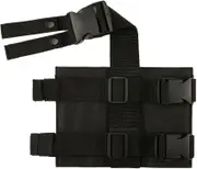 Brandit Molle Flex, leg bag , color: Black , size: M