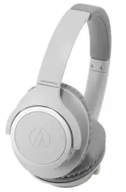 Audio-Technica ATH-SR30BT GY Wireless Headphones 70h Battery Bluetooth 5.0 Gray