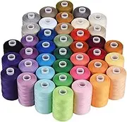 Sewing Thread 120 Colors Sewing Thread 1000 Yards Sewing Machine Thread Set 40S/2 for Sewing Machine,Quilting,Hand Sewing Rasant Sewing Thread (Size : 40 Colors)