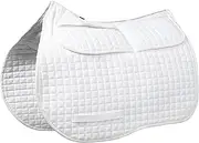 Harrison Howard Correction Pad with 4 Pockets and Foam Inserts with Differentiated Thickness Adjustable Horse Riding Pad with Added Cushioning and Comfort
