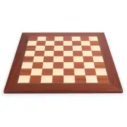 WE Games - Deluxe Mahogany Chessboard with Storage Box – Handmade in Spain – 20