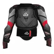 Acerbis Scudo 2.0 Kids Protector Jacket, black-red, Size L XL Black Red