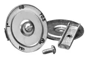 Gardner Bender KO701 Metal Knockout Seal, �" Conduit Size, Marked Size,