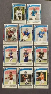 (11) 2024 Donruss Rated Rookies incl. Jayden D, Caleb W etcSee Description