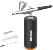 20V Cordless MAKERX Double Action Air Brush Gun Skin (HubX and POWERSHARE Batter