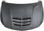 Car-Styling FRP Fiber Glass Front Hood With Carbon Fiber Hood Vents Compatible For W117 C117 13-15 CLA Class BKSS Style Hood Bonnet