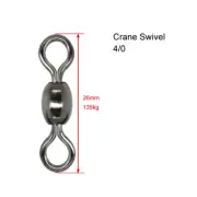 30 X Crane Fishing Swivels Size 4/0 For Game Fishing Need,Fishing Tackle Special