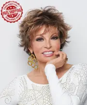 Raquel Welch Wig Voltage Large Cap Smoked Walnut R38 Color Short Hair Wig