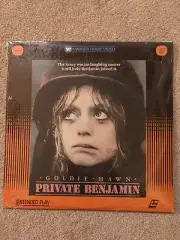 Private Benjamin Laserdisc Goldie Hawn LD - FACTORY SEALED!