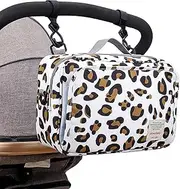 Stroller Organizer Pram Bag - Large Capacity for Buggys Organiser Pram Bag - Pram Buggys Organiser Bag Baby Stroller Storage Bag Pushchair Organiser Xiaoguozi