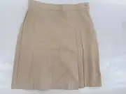 Girls Flynn O'Hara Khaki Box Pleat Skort Sizes 3 & 18