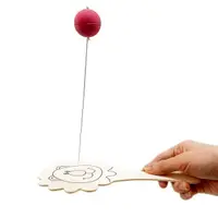 在飛比找樂天市場購物網優惠-彩繪回力球拍 木板波板球拍/一個入(促30) 動物造型 波板